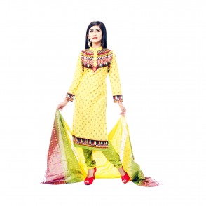 Neela’s classic Kameez and shalwar in soft cotton fabric with soft Cotton Dupatta